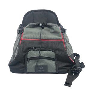 Top Paw Black Backpack Front Pet Dog Carrier